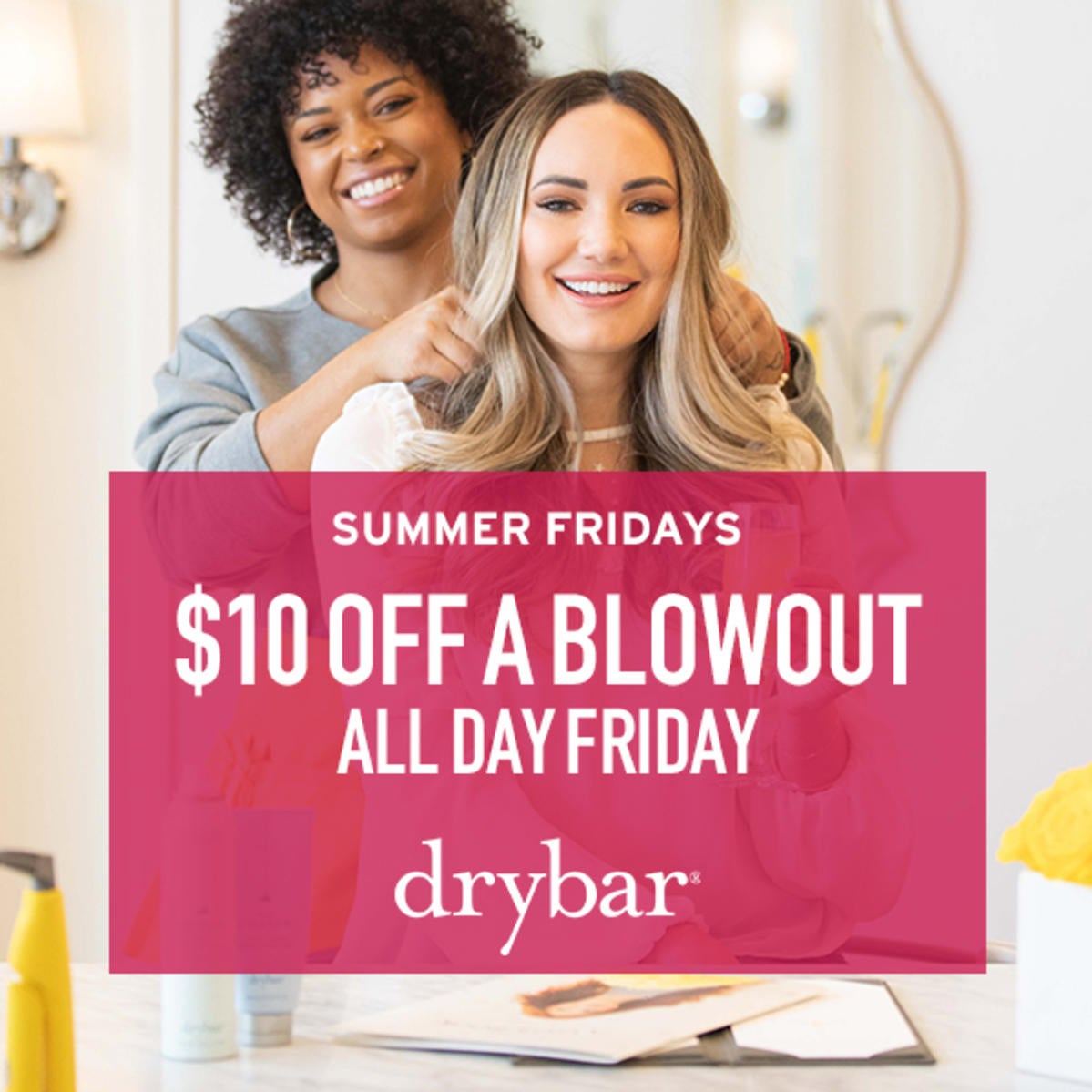 drybar new customer promo