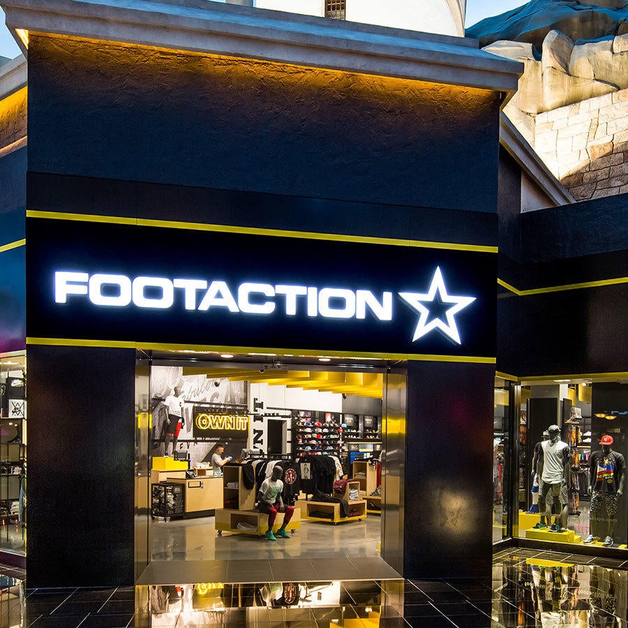 footaction shoe store