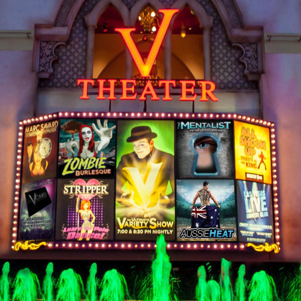 V Theater | Miracle Mile Shops, Las Vegas