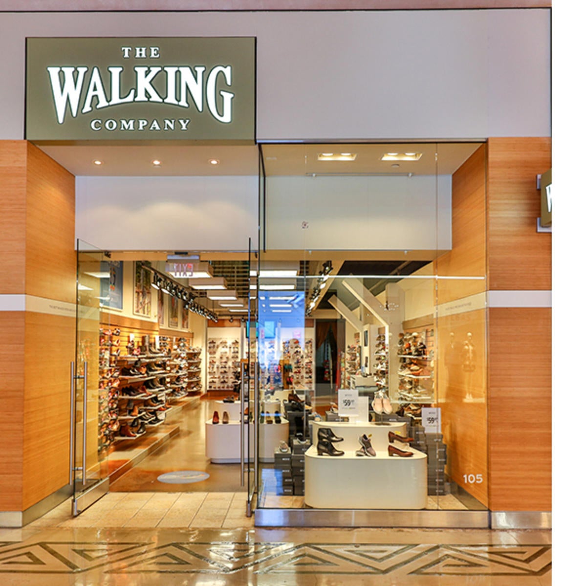 the walking company galleria mall